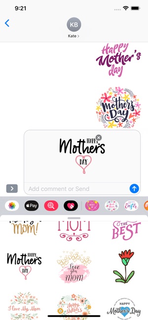 Mother's Day Greetings Sticker(圖3)-速報App