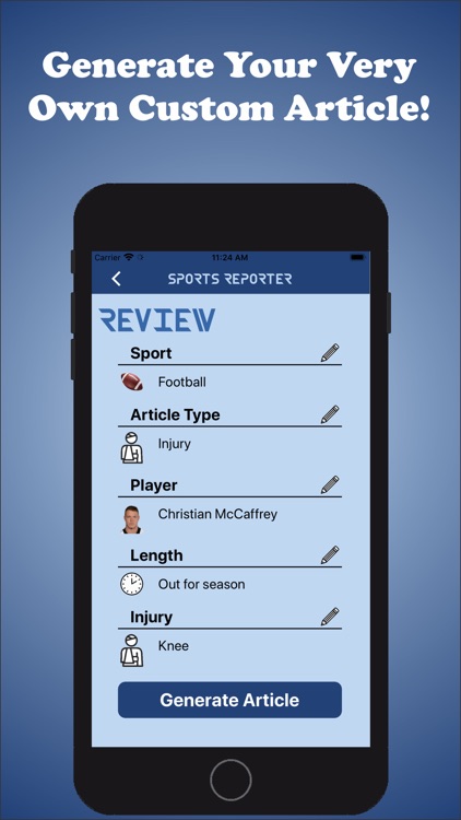 Sports Reporter