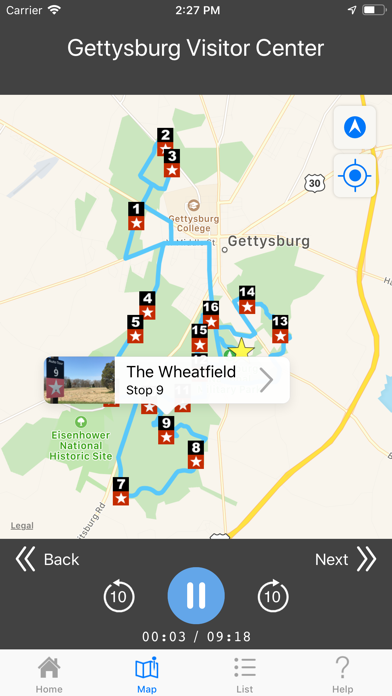 How to cancel & delete Gettysburg Audio Tour from iphone & ipad 2
