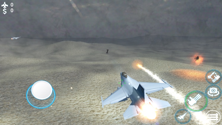Jet Fighter Air Strike 3d screenshot-4