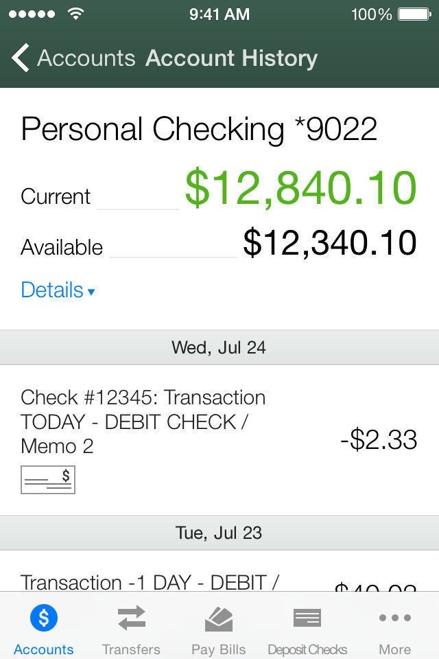 NEFCU Mobile App screenshot 2