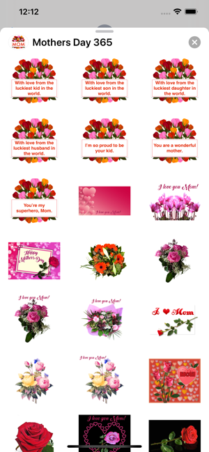 Mother's Day 365 Stickers(圖6)-速報App