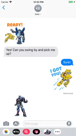 Game screenshot Official Transformers Stickers hack