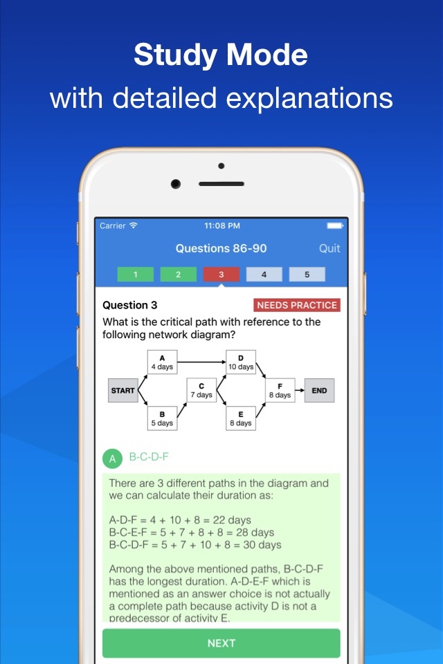 PMP Exam Smart Prep + screenshot 3