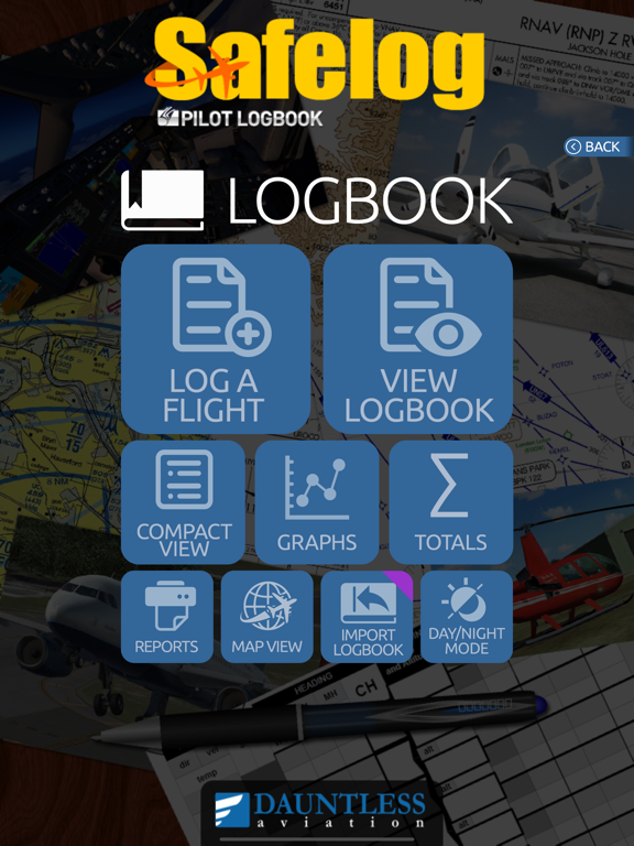 Safelog Pilot Logbook screenshot