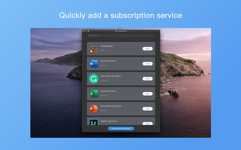 Card Box - Track subscriptions thumbnail 4