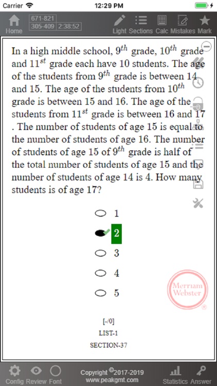 Practice 5 for GRE® Test screenshot-7