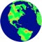 Download this geophysical app for interesting views of the world