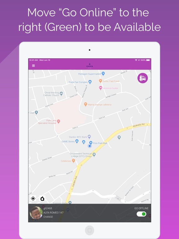 Screenshot #6 pour Gava Driver
