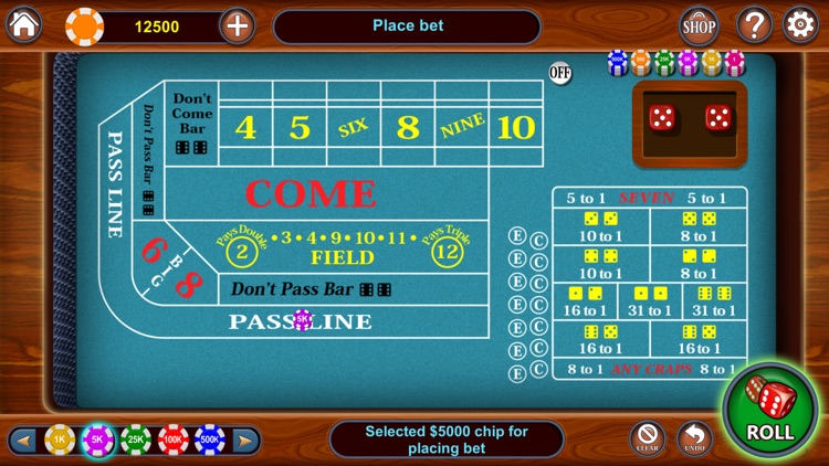 Craps - Vegas Casino Craps 3D