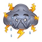 Weather Emoji Funny Stickers