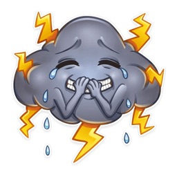 Weather Emoji Funny Stickers