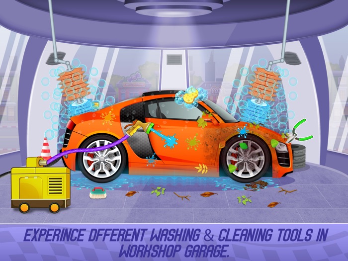 Super Car Cleaning Station