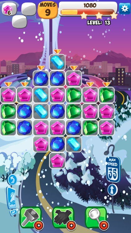 Jewels Detective Shiny Мatch 3 screenshot-4