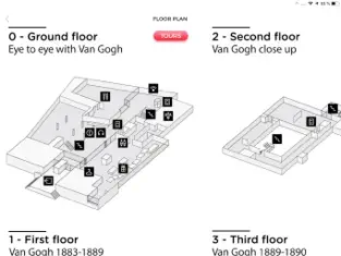 Screenshot 3 Museo Van Gogh Audio Guía iphone