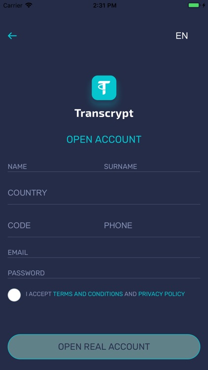 Transcrypt