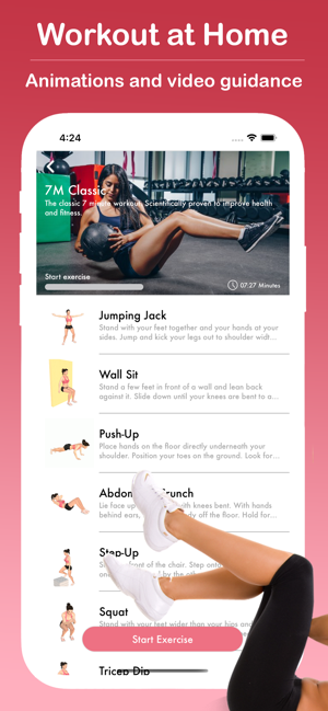 WOOFIT : Workout For Women App(圖5)-速報App