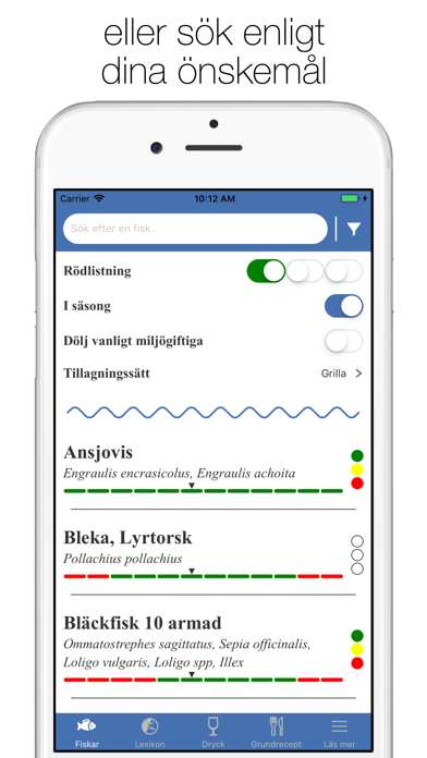 Fisk & Skaldjur screenshot 2