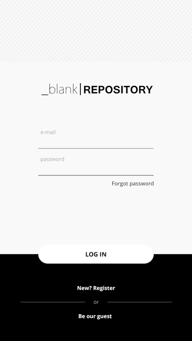 _blankRepository screenshot 2
