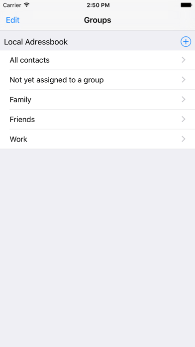 How to cancel & delete Contact Groups App from iphone & ipad 2