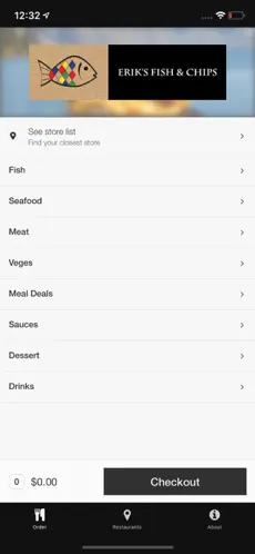 Screenshot 1 Erik's Fish and Chips iphone
