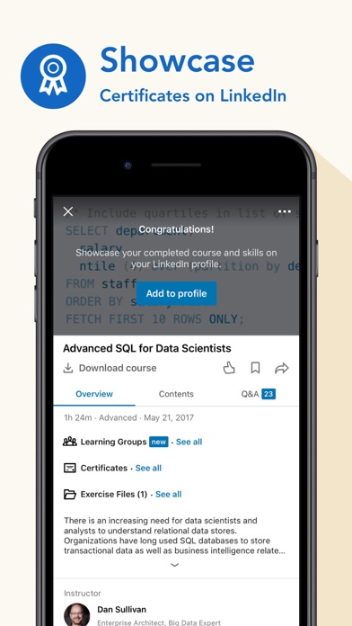 LinkedIn Learning: Online Courses to Learn Skills Screenshot 3