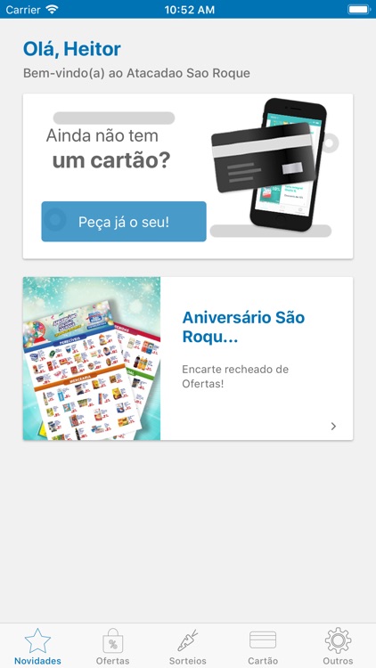 Cartão São Roque