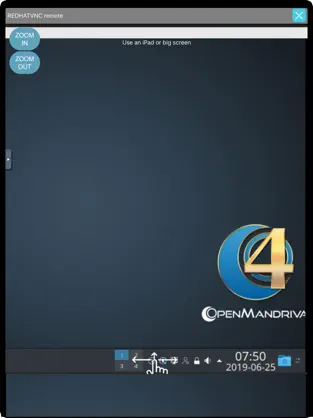 Screenshot 3 RedhatOW Conexión VNC iphone