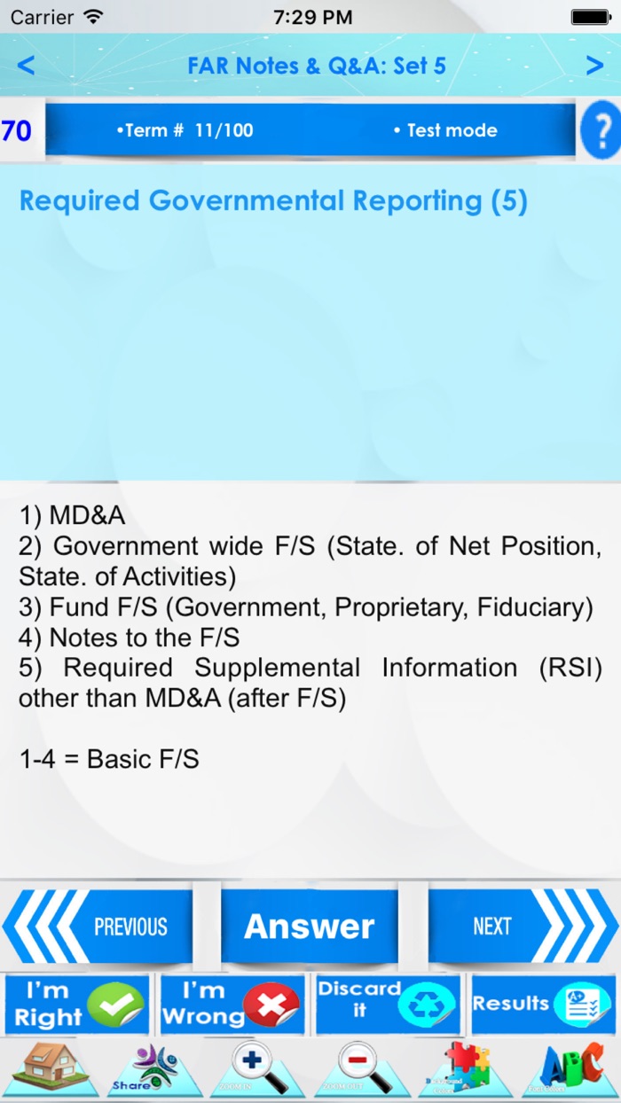 CPA FAR Exam Review 3200 Notes