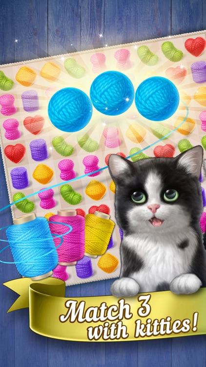 Knittens – A Fun Match 3 Game
