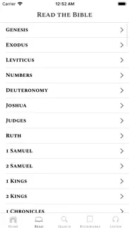 kjv of the holy bible iphone screenshot 3