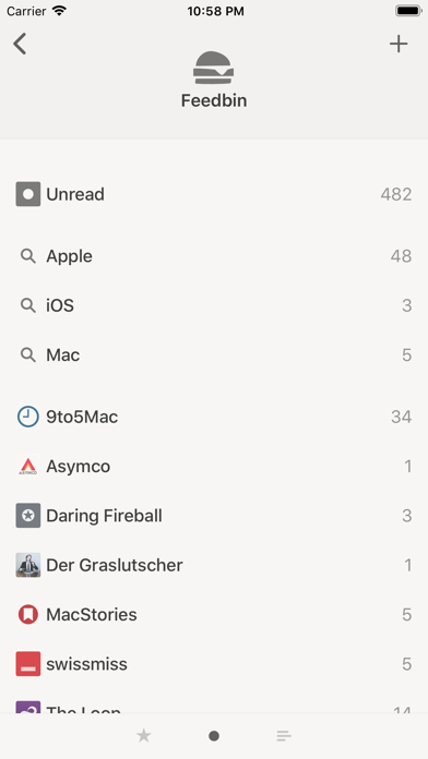 Reeder 4 screenshot 1