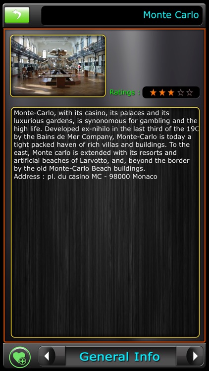 Monaco Offline Map City Guide