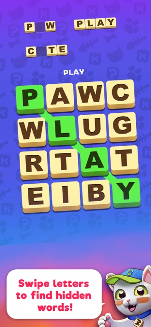 Kitty Scramble: Word Finding