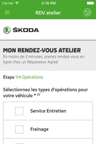 ŠKODA Service screenshot 3