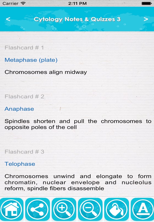 Cytology Exam Review App : Q&A screenshot 4