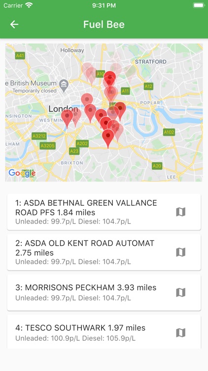 Fuel Bee - Fuel Prices in UK