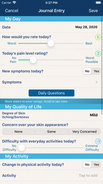 Eczema Manager screenshot 2