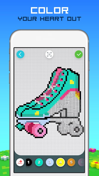 RAINBOW Color by Number screenshot-3