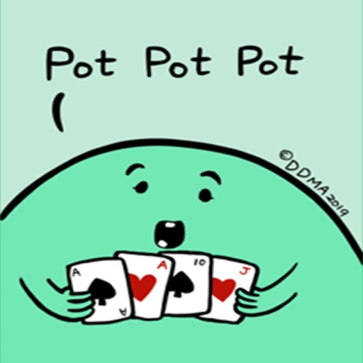 popopo poker sticker