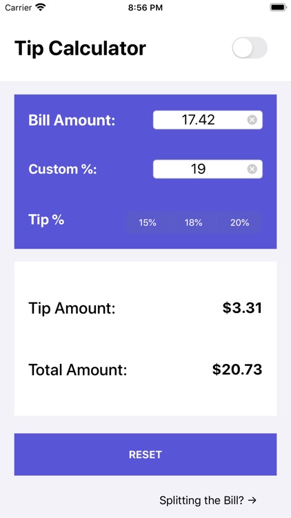 Check Please! - Tip Calculator