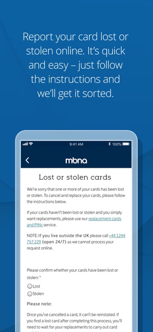 MBNA Card Services app(圖4)-速報App