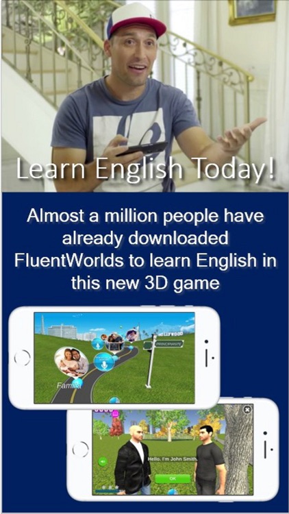 Learn English in FluentWorlds screenshot-0