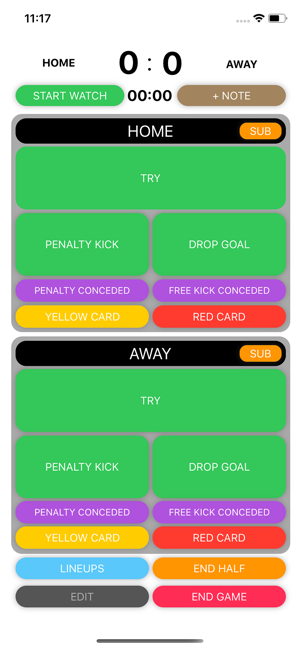 Rugby Scorer Pro