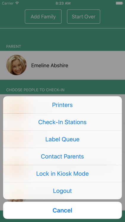 Elexio Community Check-in App
