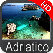 Adriatic sea HD Nautical Chart