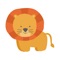 The cute tiger iMessage sticker is so cute and gentle