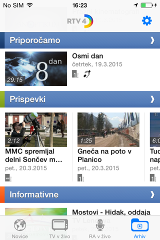 RTV Slovenija – RTV 4D screenshot 4