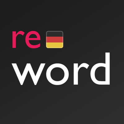 German flashcards with ReWord