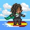 Surf the seas with Lil Gotit saving mermaids and collecting powerups in his new iOS game #HoodBabySurf